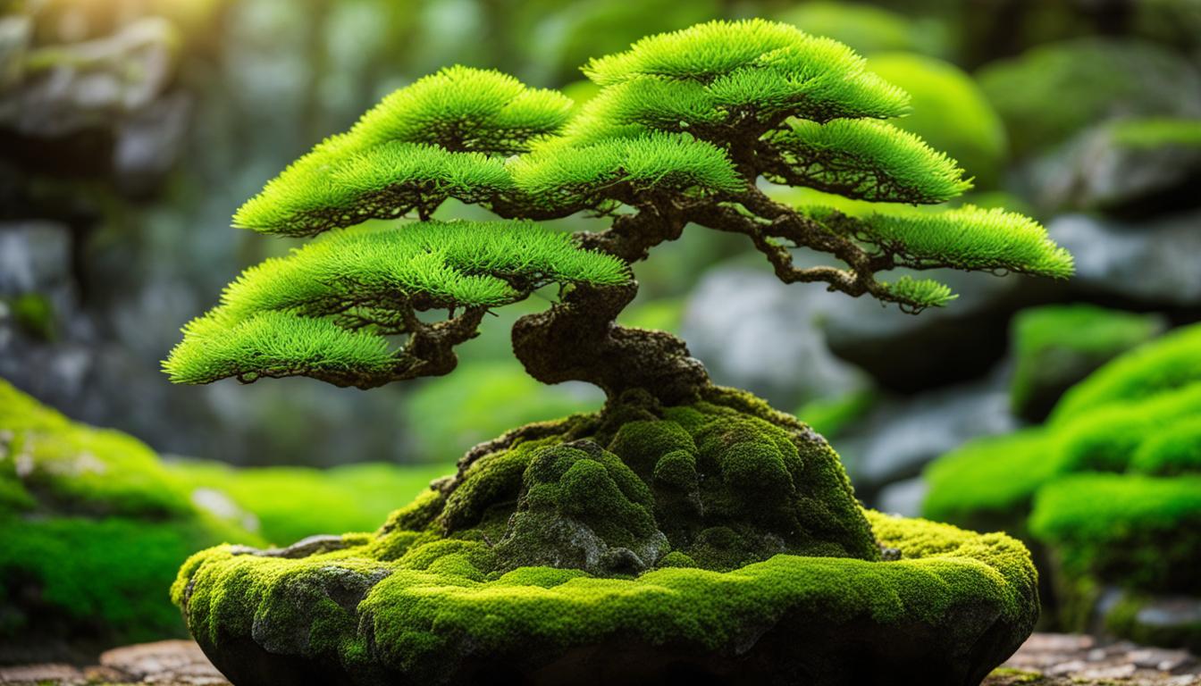 Enhancing Bonsai with Moss and Ground Cover